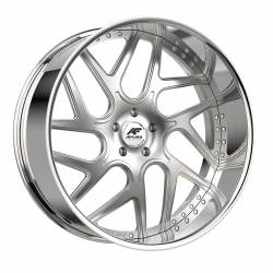 Amani - Amani Wheel APO2210436L16R38BCX APOLLO 22x10 5x112/4.5 38mm Brushed/Chrome - Image 1