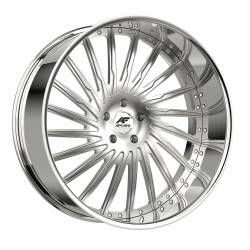 Amani - Amani Wheel CUL2210436R16R38BCX CULTURA 22x10 5x112/4.5 38mm Brushed/Chrome - Image 1