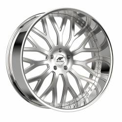 Amani - Amani Wheel SOR24933910F15BCX SORLENO 24x9 5x115 5x120 15mm Brushed/Chrome - Image 1
