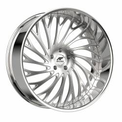 Amani - Amani Wheel VAM2210436L16R38BCX VAMOS 22x10 5x112/4.5 38mm Brushed/Chrome - Image 1