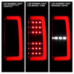 Spyder Auto - Spyder Auto 5089496 Black LED Taillights w/Red Light Bar for 15-22 GMC Canyon - Image 3