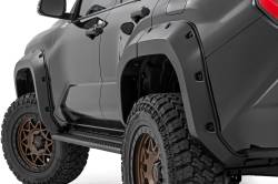 Rough Country Suspension Systems - Rough Country Pocket Fender Flares-Black Onyx for 25-26 4Runner F-T12511-202 - Image 1