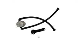 J&L Oil Separator Co - J&L Oil Separator Co 3123D-C Silver Oil Separator 3.0 PCV Side - Image 1