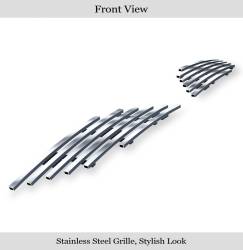 APS - APS Stainless Billet Bumper Grille Polish 16-18 Silverado 1500 GR03FFC23S - Image 2