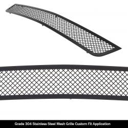 APS - APS GR06GFD07H Wire Mesh Bumper Grille Black 18-22 Ford Mustang - Image 2