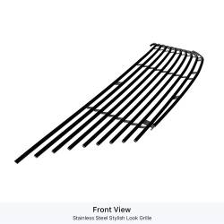 APS - APS GR14HFD85J Stainless Billet Grille Black for 03-08 Nissan Murano - Image 2