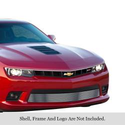 APS - APS GR03FEI97C Stainless Billet Bumper Grille Brushed for Chevy/Camaro LS/LT/RS - Image 1