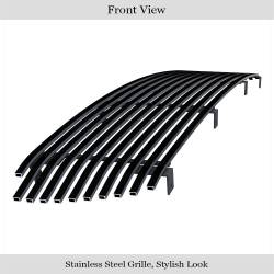 APS - APS Stainless Billet Grille Black for 99-02 Toyota Tundra GR20HED83J - Image 2