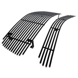 APS - APS Stainless Billet Grille Black for 05-10 Dodge Charger GR04HGH89J - Image 2