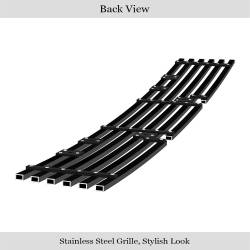 APS - APS GR06FEA90J Stainless Billet Bumper Grille Black for 19-23 Ford Ranger - Image 3