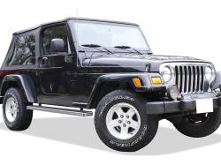 APS - APS IB10FJH4A IStep 6" Running Boards Brushed for 87-06 Wrangler YJ/TJ - Image 2
