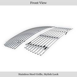 APS - APS Stainless Billet Grille Brushed for 06-12 Suzuki Grand Vitara GR09HGG24C - Image 2