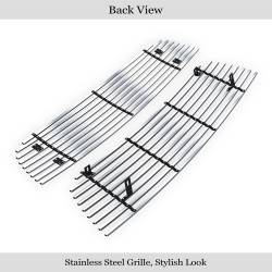 APS - APS Stainless Billet Grille Brushed for 06-12 Suzuki Grand Vitara GR09HGG24C - Image 3