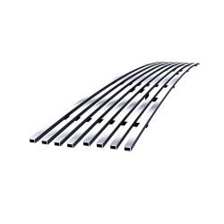APS - APS GR12HEC89S Stainless Billet Bumper Grille Polish for 03-04 Lincoln Navigator - Image 2