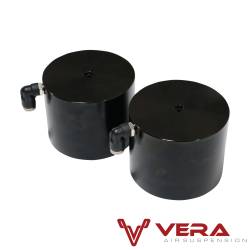D2 Racing - D2 Racing D-BM-31-VACF-20+D2-ACK02 RS Coilovers w/FR Aircup Gold for 06-11 BMW - Image 3