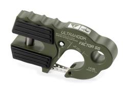 Factor 55 - Factor 55 00250-14 ULTRAHOOK WINCH HOOK w/SHACKLE MOUNT OD GREEN - Image 3