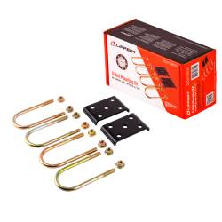 CURT - CURT 2024118832 Trailer Axle U-Bolt Mounting Kit 8000-lb. Axles 3" Tube 9/16"-18 - Image 1