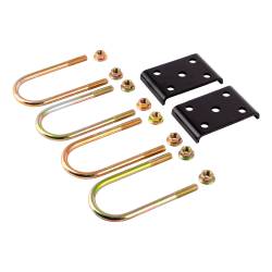 CURT - CURT 2024118832 Trailer Axle U-Bolt Mounting Kit 8000-lb. Axles 3" Tube 9/16"-18 - Image 2