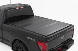 Rough Country Suspension Systems - Rough Country 49225650 Hard Tri-Fold Tonneau Cover for 21-26 Ford F150 6.5' - Image 1