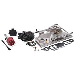Edelbrock - Edelbrock 35850 Pro-Flo 4 EFI Traditional 4150-Style Kit for BB-Chevy Rect Port - Image 1