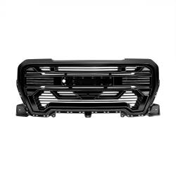 AMERICAN MODIFIED - AMERICAN MODIFIED AMGMAA00111 Armor Grille w/Emblem Base/Camera Glossy Black - Image 2