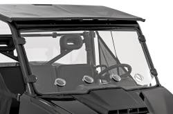 Rough Country Suspension Systems - Rough Country 98202490 Front UTV Vented Windshield for Segway UT6 - Image 1