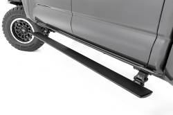 Rough Country Suspension Systems - Rough Country PSR652110A Black Power Running Boards for 05-23 Tacoma Double Cab - Image 1
