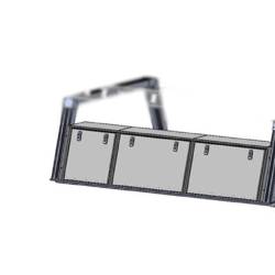 Black Horse Off Road - Black Horse Off Road CSURHD8BTX2 Base K2 Rack w/Tool Box - Image 2