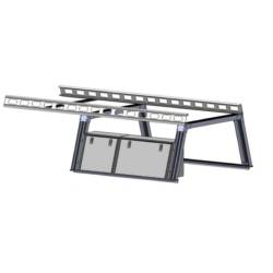 Black Horse Off Road - Black Horse Off Road CSFRHD55TX2 Base K2 Over Cab Rack w/Tool Box - Image 2