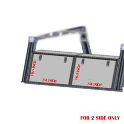 Black Horse Off Road - Black Horse Off Road CSBURHD65BTX2 Base K2 Rack w/Tool Box - Image 1