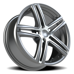 Vision Wheel - Vision Wheel 640 Nitrous 16x7 5x4.5 40mm Gunmetal/Machined 640-6765GMMF40 - Image 1