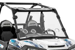 Rough Country Suspension Systems - Rough Country 98282010 Front UTV Vented Windshield for Polaris RZR - Image 2
