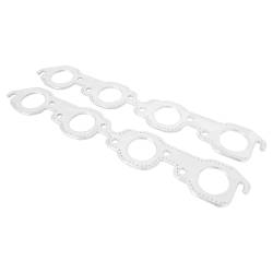 Mr Gasket - Mr Gasket 7407G Aluminum Exhaust Gasket Round Port for Chevy Big Block - Image 3