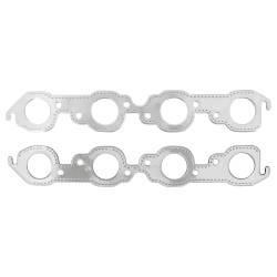 Mr Gasket - Mr Gasket 7407G Aluminum Exhaust Gasket Round Port for Chevy Big Block - Image 6