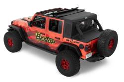 Bestop - Bestop 80100-35 TrekTop HalfTop Accessory Black Diamond for 18-23 Jeep JL 4DR - Image 4