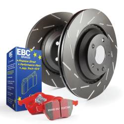 EBC Brakes - EBC Brakes S4KF1572 S4 Kits Redstuff & USR Rotor for 14-15 Chevy Impala - Image 1