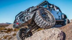 Fab Fours - Fab Fours JK07-B1850-1 Lifestyle Winch Front Bumper for 07-18 Wrangler JK - Image 2