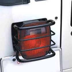 Smittybilt - Smittybilt 8660 Euro Taillight Guard Black for 76-06 Jeep Wrangler TJ/YJ/CJ7 - Image 2