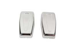 Kentrol - Kentrol 30018 Polished Liftgate Hinge Overlays Pair 07-18 for Jeep Wrangler JK - Image 2