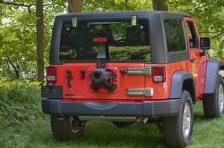 Kentrol - Kentrol 30018 Polished Liftgate Hinge Overlays Pair 07-18 for Jeep Wrangler JK - Image 6