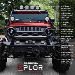 Go Rhino - Go Rhino 751803023FCS Bright Series LED Flood Light Kit - Image 5