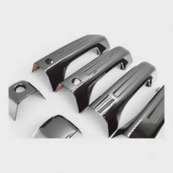 Trim Illusion - Trim Illusion DH6296BLK Front/Rear Door Handle Covers Black for RAM 1500 - Image 2