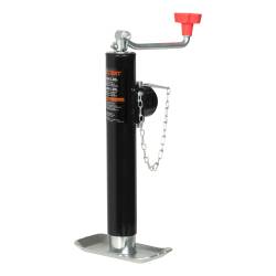 CURT - CURT 25006 Pipe-Mount Swivel Trailer Jack w/Top Handle 5000 lbs 10" Travel - Image 1