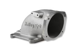 Holley EFI - Holley EFI 300-240 EFI Throttle Body Intake Elbow 4150 GM LS Throttle Bodies - Image 1