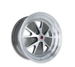 Legendary Wheels - Legendary Wheels LW20-70754B 17x7 5x4.5 7mm Charcoal/Machined - Image 1