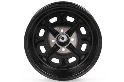 Legendary Wheels - Legendary Wheels LW40-50642A LW40 15x6 4x4.25 -5mm Black/Machined - Image 7