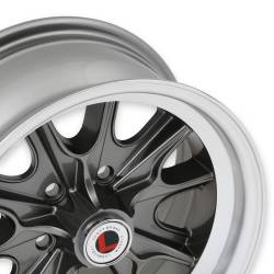 Legendary Wheels - Legendary Wheels LW90-50754B 15x7 5x4.5 7mm Charcoal/Machined - Image 3