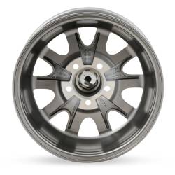 Legendary Wheels - Legendary Wheels LW90-50754B 15x7 5x4.5 7mm Charcoal/Machined - Image 7