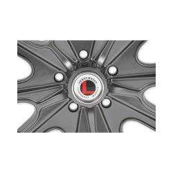 Legendary Wheels - Legendary Wheels LW90 17X8 5x4.5 7mm Charcoal/Machined LW90-70854B - Image 2