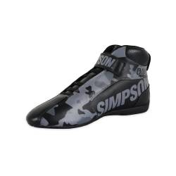 Simpson Safety - Simpson Safety DX2165K DNA X2 Racing Shoes 16.5 Black/Gray - Image 3